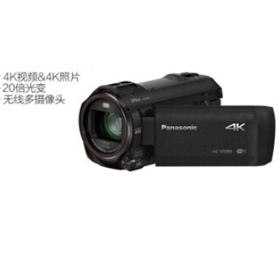 松下 VX980 通用攝像機(jī) ，4K像素、20倍光學(xué)變焦